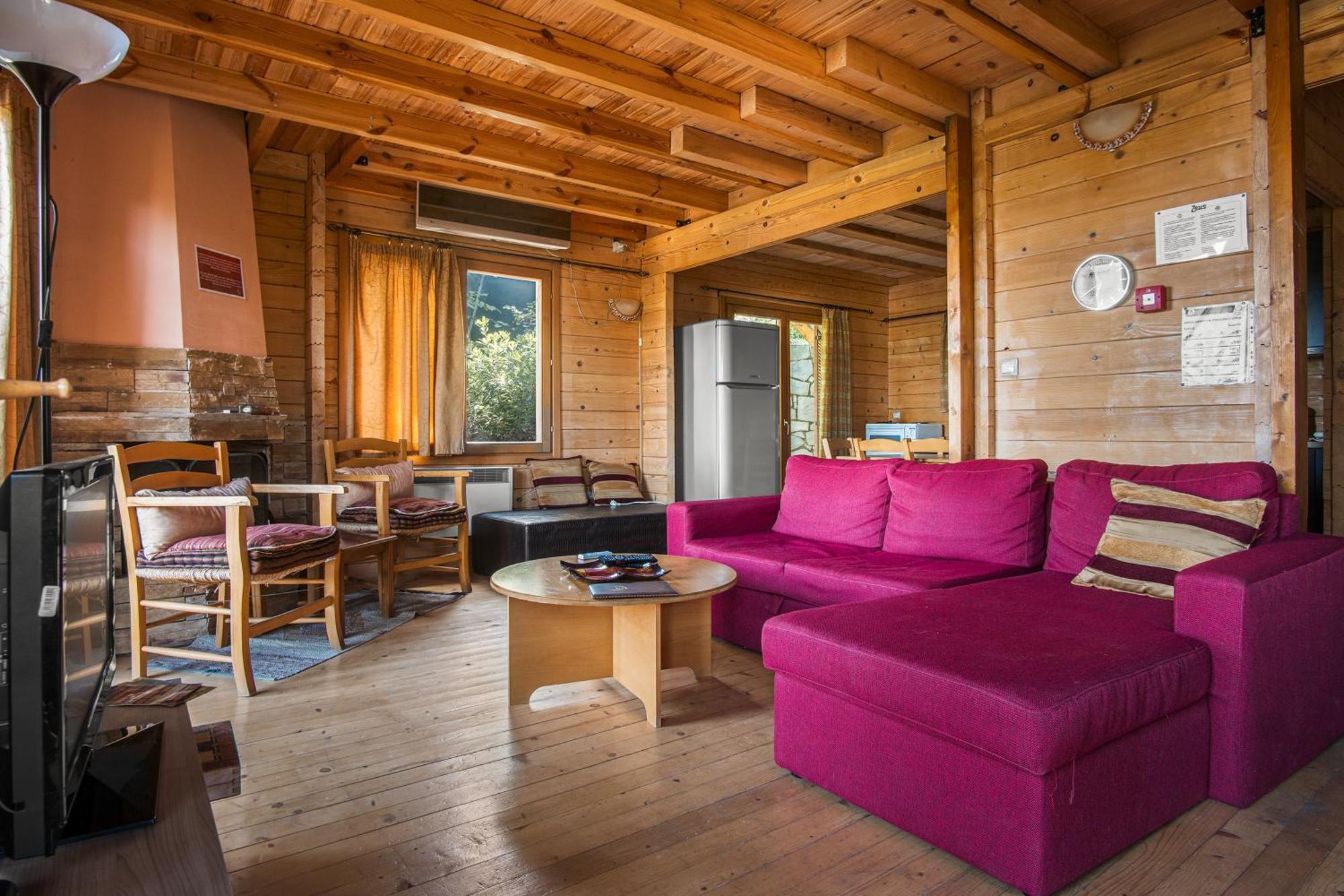 Zeus-Village Οικισμός Φινλανδικών Chalet Με Πισίνες & Γυμναστήριο Molos  Exterior foto