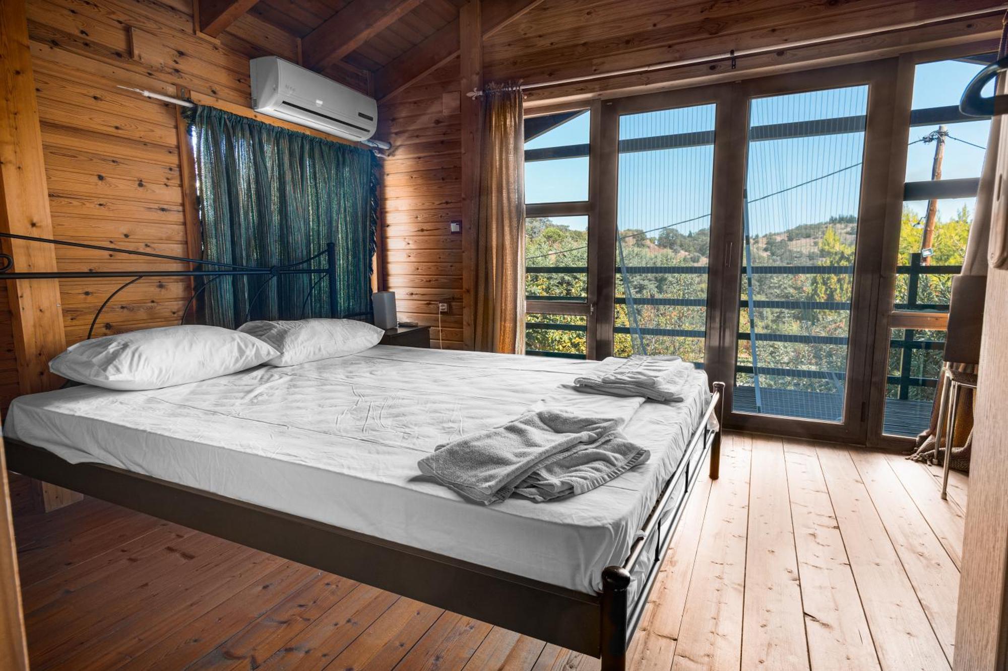 Zeus-Village Οικισμός Φινλανδικών Chalet Με Πισίνες & Γυμναστήριο Molos  Exterior foto