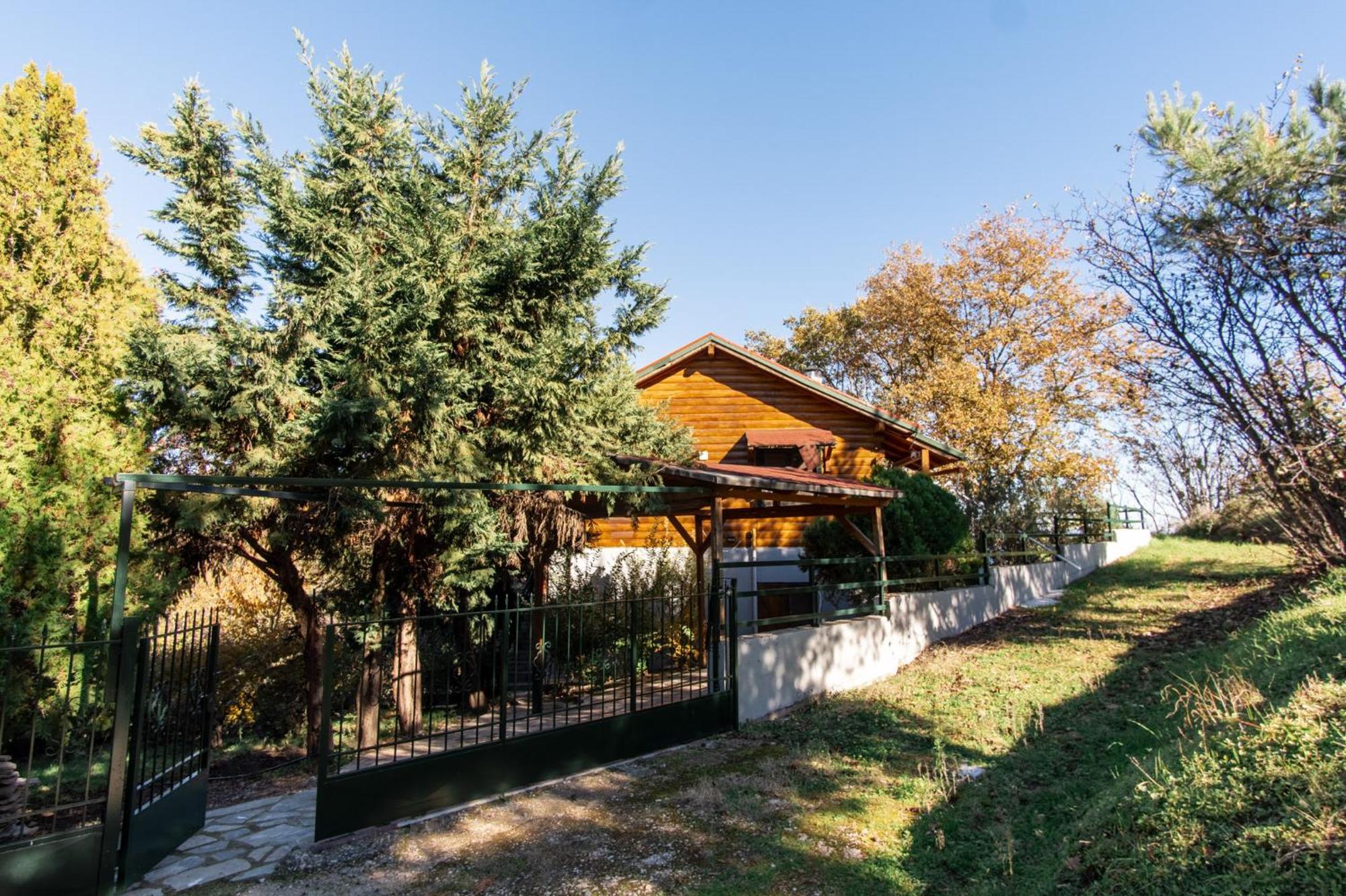 Zeus-Village Οικισμός Φινλανδικών Chalet Με Πισίνες & Γυμναστήριο Molos  Exterior foto