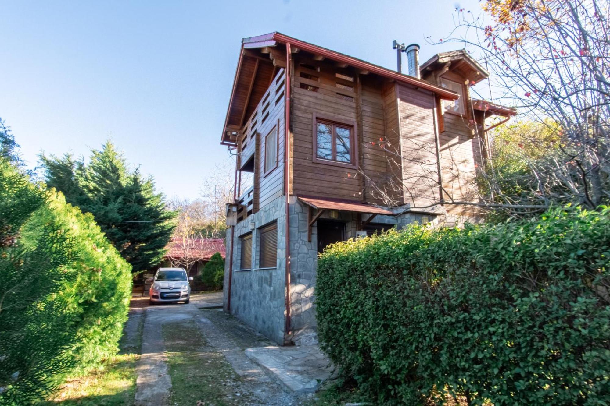 Zeus-Village Οικισμός Φινλανδικών Chalet Με Πισίνες & Γυμναστήριο Molos  Exterior foto