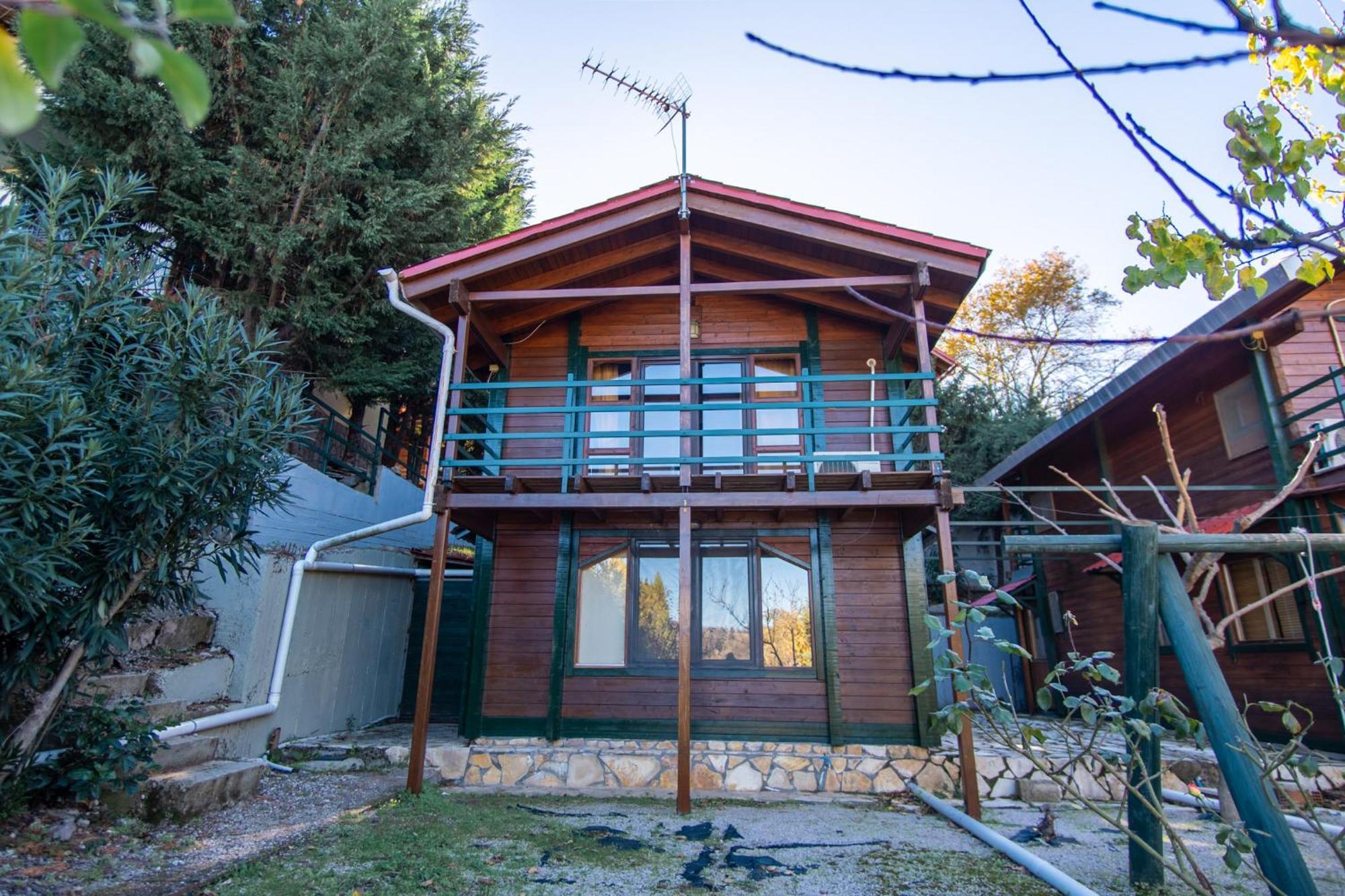 Zeus-Village Οικισμός Φινλανδικών Chalet Με Πισίνες & Γυμναστήριο Molos  Exterior foto