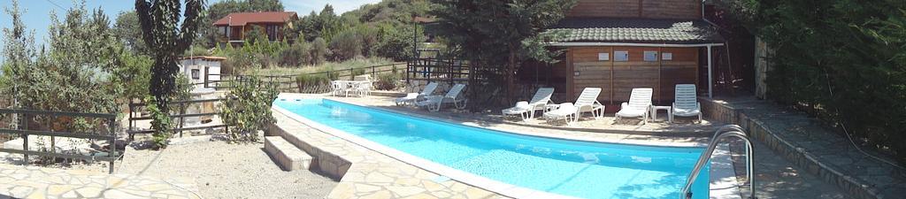 Zeus-Village Οικισμός Φινλανδικών Chalet Με Πισίνες & Γυμναστήριο Molos  Exterior foto